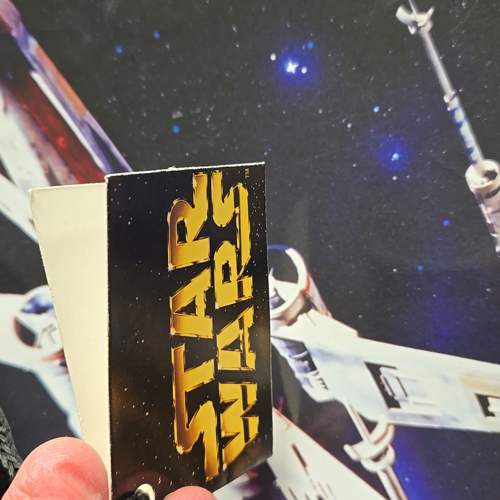 Vintage 1997 Star Wars X-Wing Fighter Gift Bag.18"x 13" x 4"  (POSH RM)